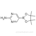 2-Pirimidinamina, 5- (4,4,5,5-tetrametil-1,3,2-dioxaborolan-2-il) - CAS 402960-38-7